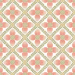 York Wallcoverings Mimi - Coral Wallpaper | Buy Online York Wallcoverings Mimi wallpaper, color Coral, SKU PSW1584RL