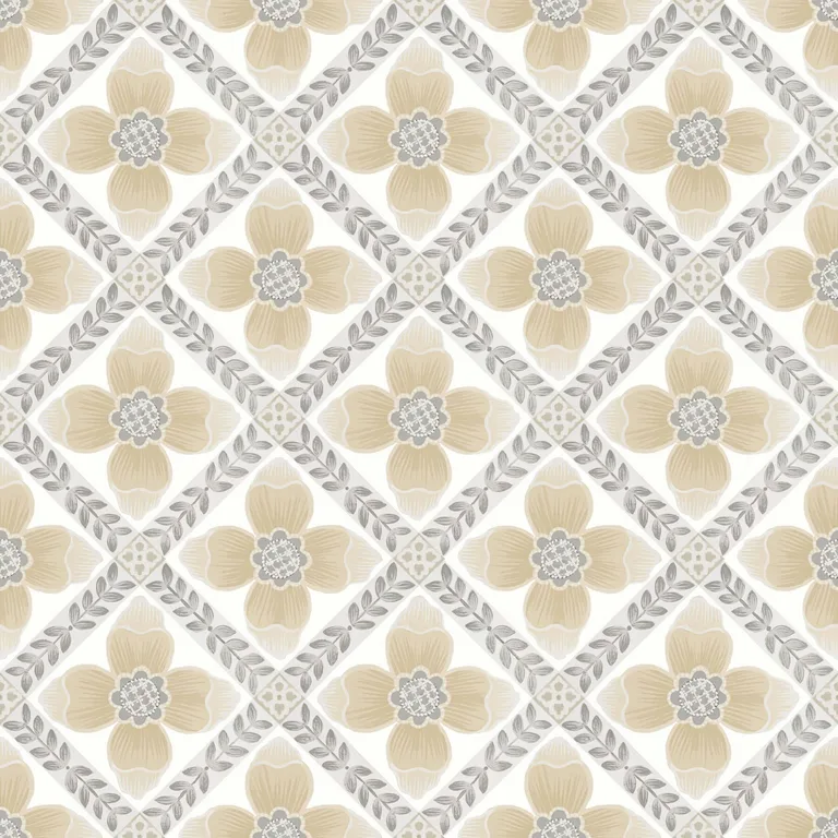 York Wallcoverings Mimi wallpaper, color Neutral, SKU PSW1586RL