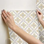York Wallcoverings Mimi wallpaper, color Neutral, SKU PSW1586RL