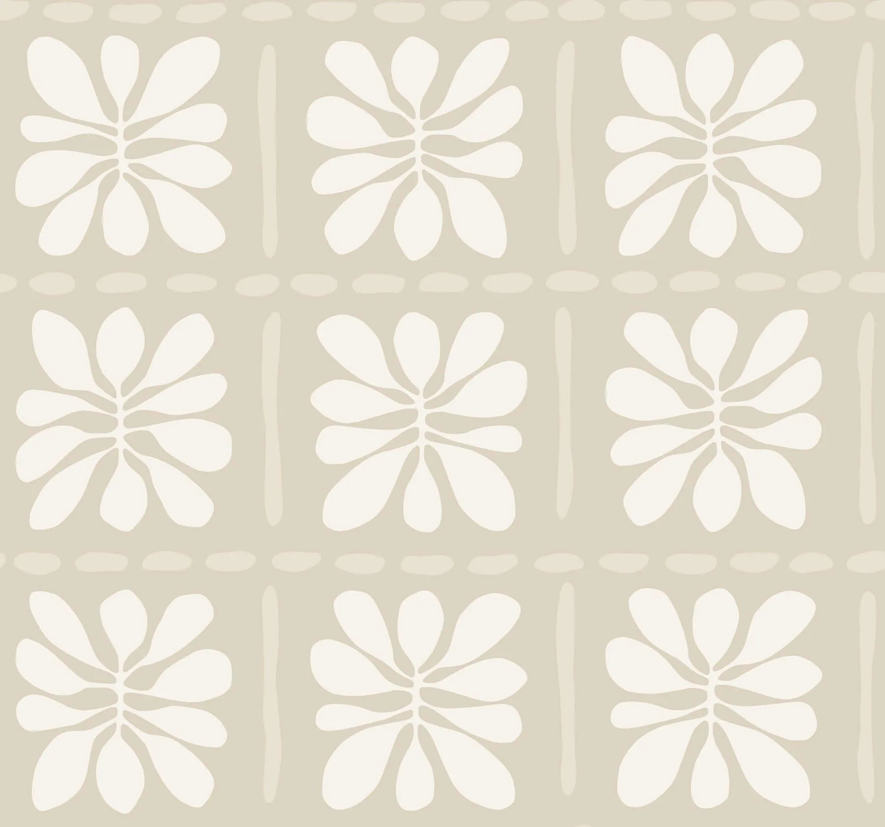 York Wallcoverings Mimosa Fleur wallpaper, color Nude, SKU ZM2808
