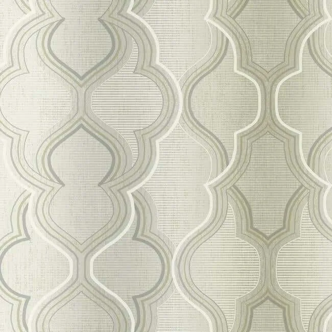 York Wallcoverings Modern Ombre Damask wallpaper, color Beige, SKU DM4941