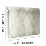 York Wallcoverings Modern Ombre Damask - Beige Wallpaper | Buy Online York Wallcoverings Modern Ombre Damask wallpaper, color Beige, SKU DM4941