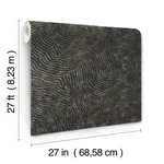 York Wallcoverings Modern Wood - Black Wallpaper | Buy Online York Wallcoverings Modern Wood wallpaper, color Black, SKU OI0716