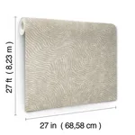 York Wallcoverings Modern Wood wallpaper, color Taupe, SKU OI0712