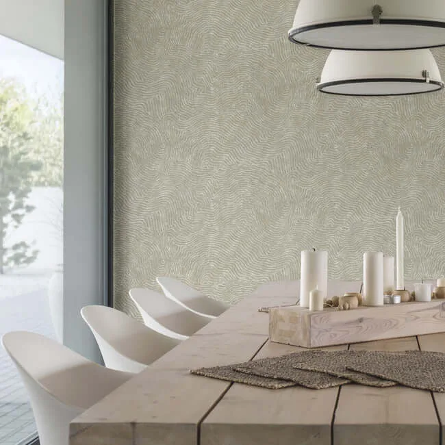 York Wallcoverings Modern Wood wallpaper, color Taupe, SKU OI0712
