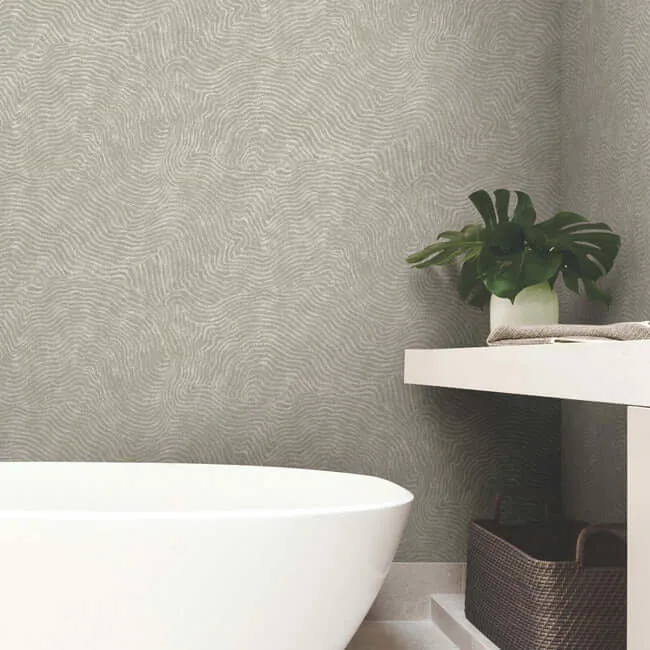 York Wallcoverings Modern Wood wallpaper, color Taupe, SKU OI0712