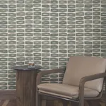 York Wallcoverings Modernist Motif wallpaper, color Carbon Black, SKU ZM2865