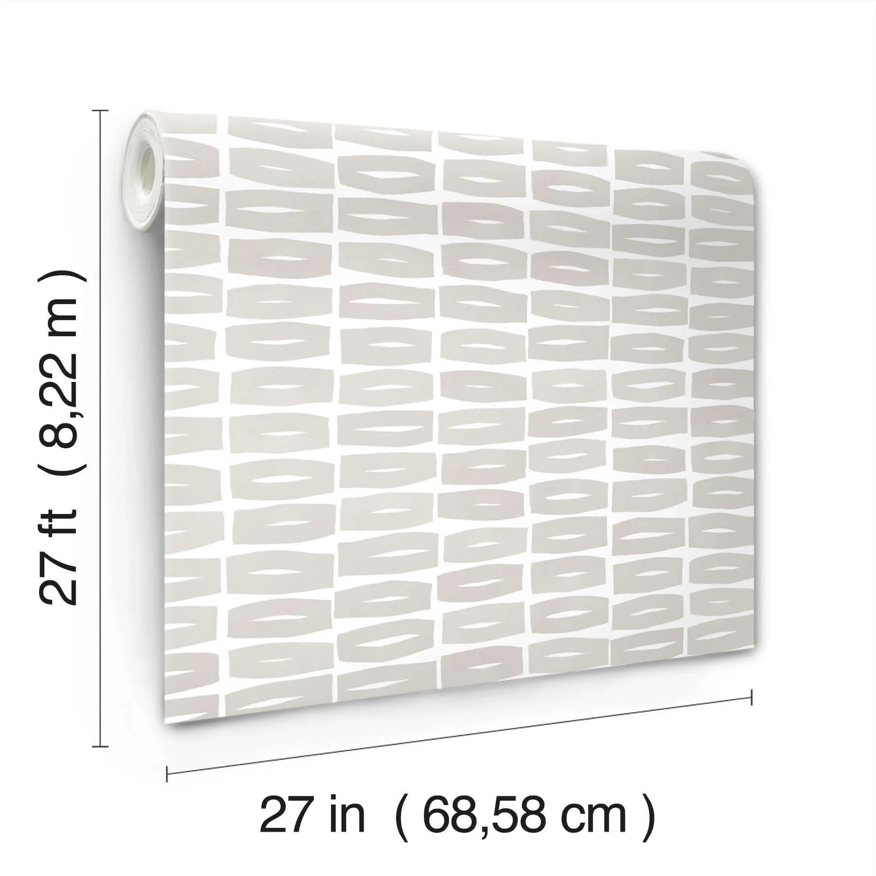 York Wallcoverings Modernist Motif wallpaper, color Lichen Grey, SKU ZM2863