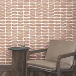 York Wallcoverings Modernist Motif wallpaper, color Terracotta, SKU ZM2861