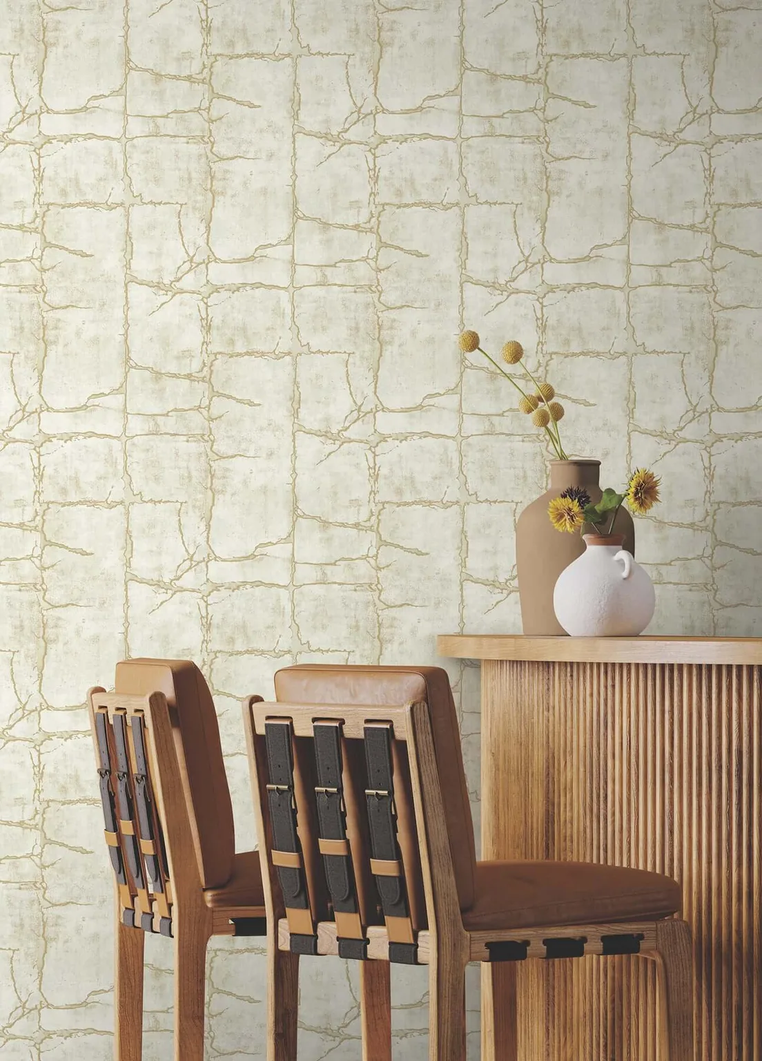 York Wallcoverings Mojave wallpaper, color Gold, SKU GN2584