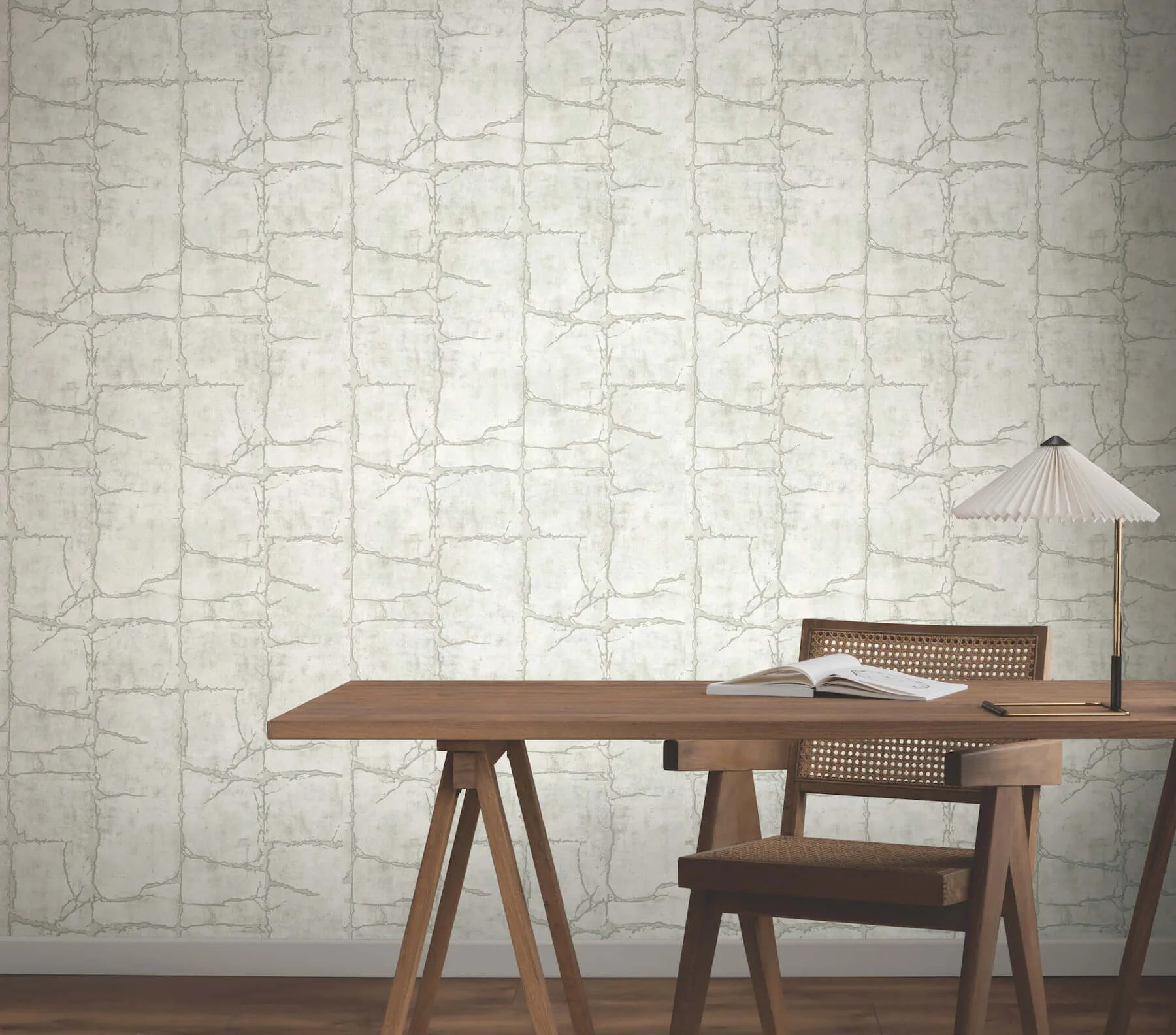 York Wallcoverings Mojave wallpaper, color Grey, SKU GN2583