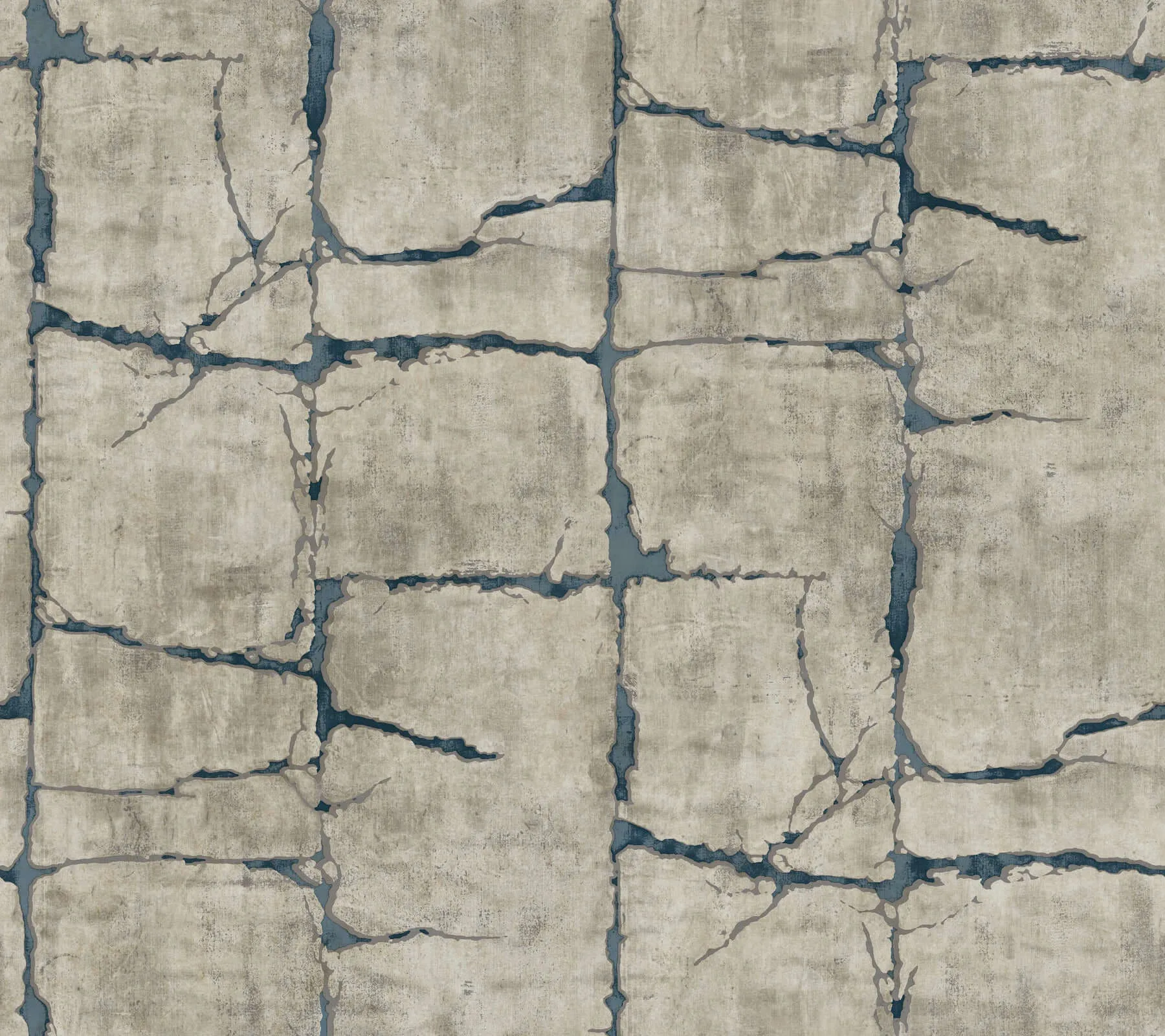 York Wallcoverings Mojave wallpaper, color Navy, SKU GN2582