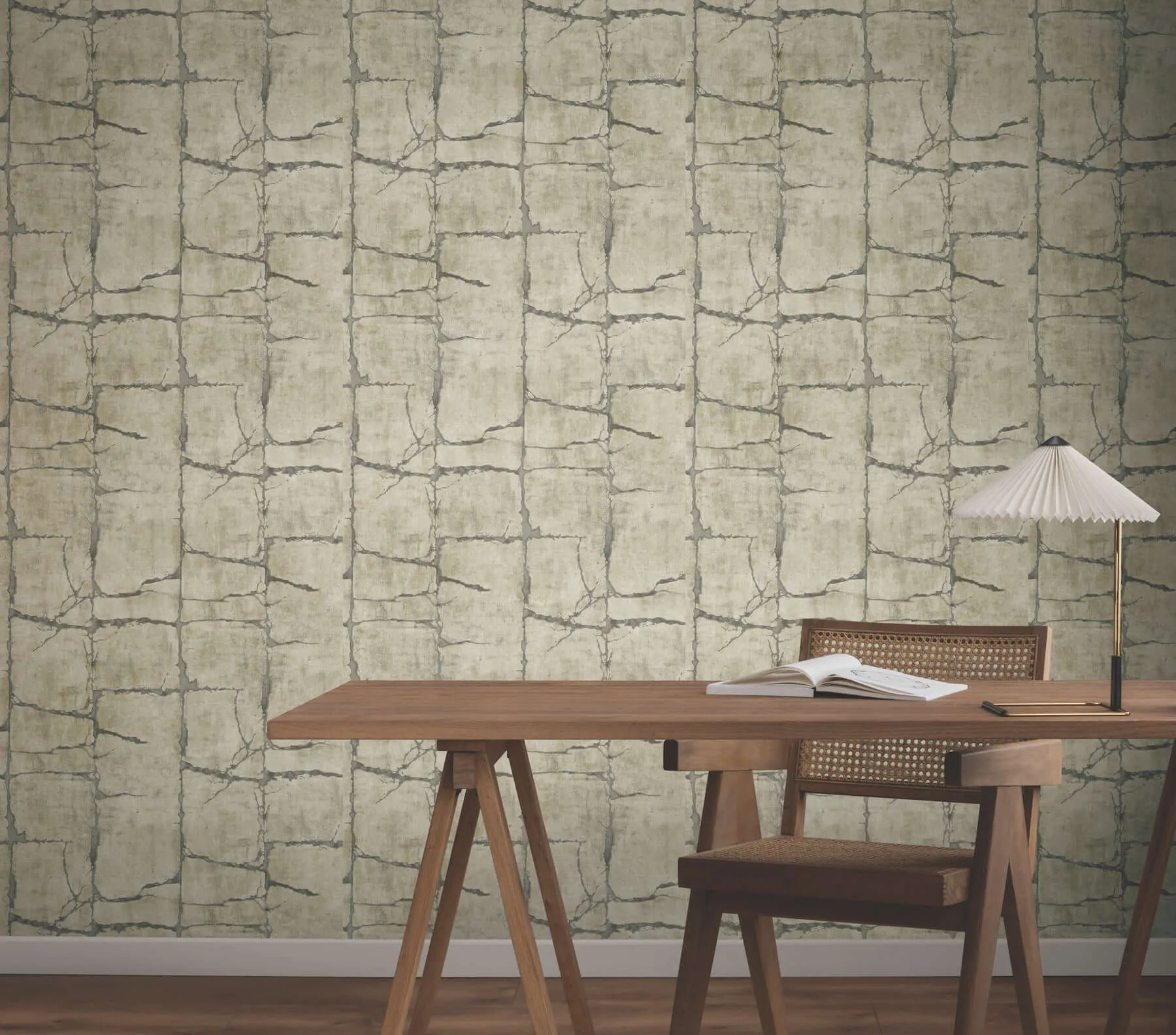 York Wallcoverings Mojave wallpaper, color Taupe, SKU GN2581