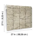 York Wallcoverings Mojave wallpaper, color Taupe, SKU GN2581
