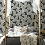 York Wallcoverings Monarch - Onyx Wallpaper | Buy Online York Wallcoverings Monarch wallpaper, color Onyx, SKU PSW1565RL