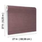 York Wallcoverings Natural Grid wallpaper, color Mulberry, SKU OI0691