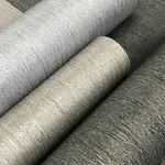York Wallcoverings Natural Texture - Silver & Brown Metallic Wallpaper | Buy Online York Wallcoverings Natural Texture wallpaper, color Silver & Brown Metallic, SKU Y6201305