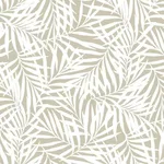 York Wallcoverings Oahu Fronds - Off White Wallpaper | Buy Online York Wallcoverings Oahu Fronds wallpaper, color Off White, SKU PSW1147RL