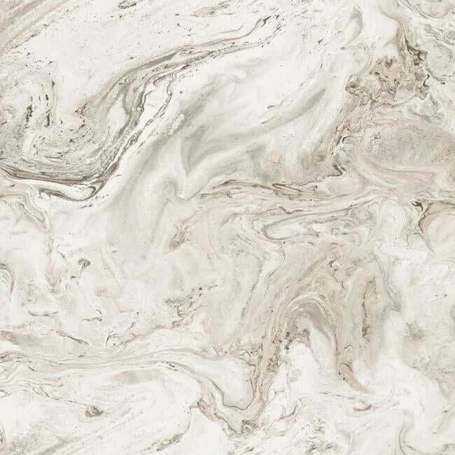 York Wallcoverings Oil & Marble wallpaper, color Clay & Taupe, SKU PSW1125RL