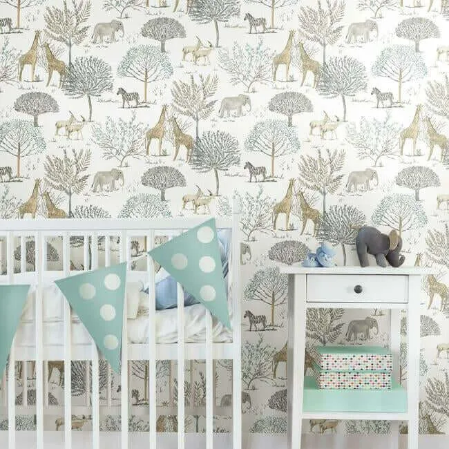 York Wallcoverings On the Savanna - Neutral Wallpaper | Buy Online York Wallcoverings On the Savanna wallpaper, color Neutral, SKU KI0541