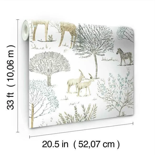 York Wallcoverings On the Savanna - Neutral Wallpaper | Buy Online York Wallcoverings On the Savanna wallpaper, color Neutral, SKU KI0541