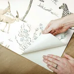 York Wallcoverings On the Savanna wallpaper, color Neutral, SKU PSW1212RL