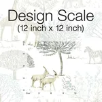 York Wallcoverings On the Savanna wallpaper, color Neutral, SKU PSW1212RL