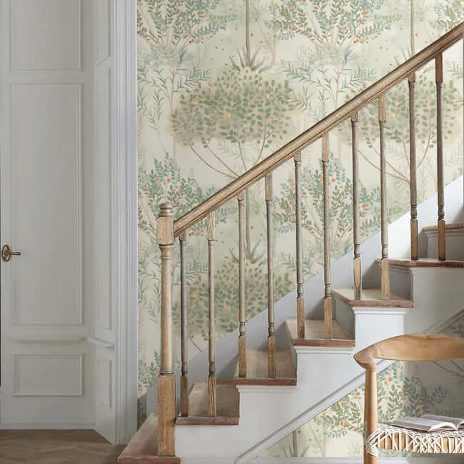 York Wallcoverings Orchard - Beige Wallpaper | Buy Online York Wallcoverings Orchard wallpaper, color Beige, SKU MN1821