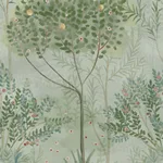 York Wallcoverings Orchard - Green Wallpaper | Buy Online York Wallcoverings Orchard wallpaper, color Green, SKU MN1823