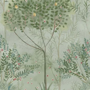 York Wallcoverings Orchard wallpaper, color Green, SKU MN1823