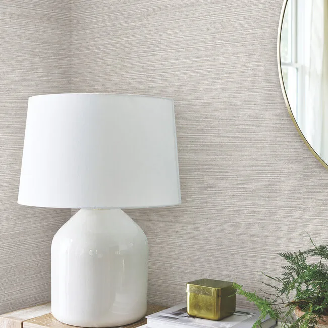 York Wallcoverings Trieste wallpaper, color Oyster, SKU 221-01