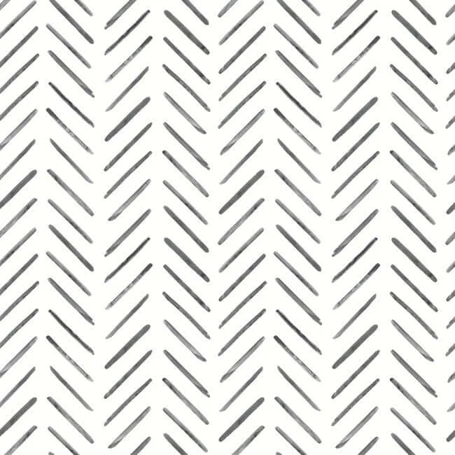 PSW1525RL | Painted Herringbone – Black