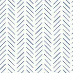 York Wallcoverings Painted Herringbone - Navy Wallpaper | Buy Online York Wallcoverings Painted Herringbone wallpaper, color Navy, SKU PSW1526RL