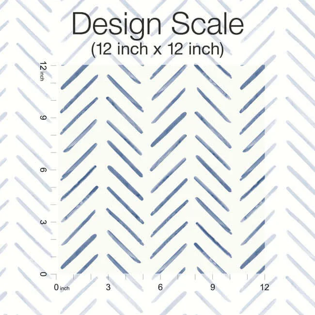 York Wallcoverings Painted Herringbone - Navy Wallpaper | Buy Online York Wallcoverings Painted Herringbone wallpaper, color Navy, SKU PSW1526RL