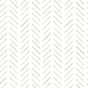 York Wallcoverings Painted Herringbone wallpaper, color Fog, SKU PSW1527RL