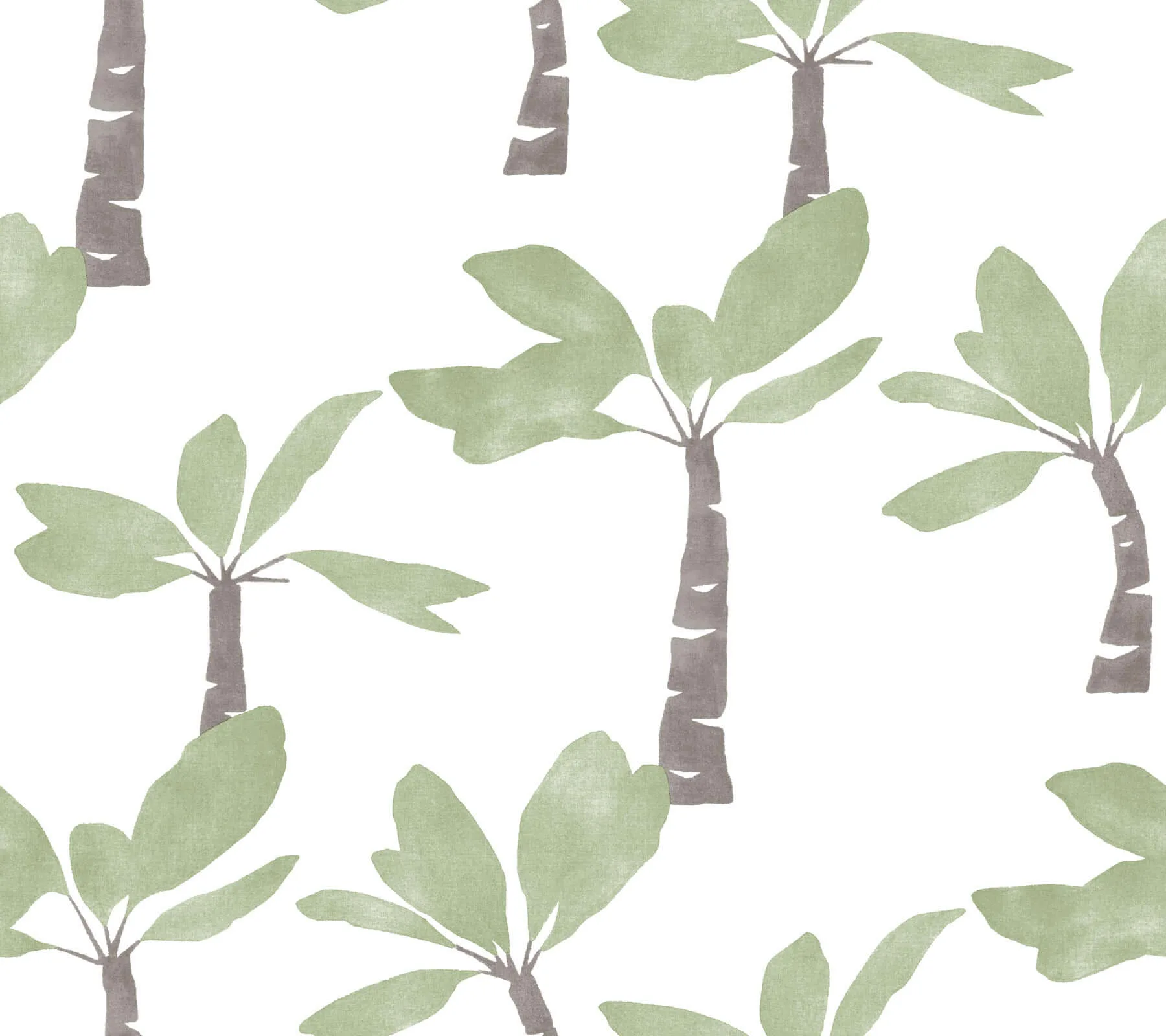 York Wallcoverings Painted Oasis wallpaper, color Leaf Green, SKU ZM2839