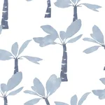 York Wallcoverings Painted Oasis wallpaper, color Ultramarine, SKU ZM2837