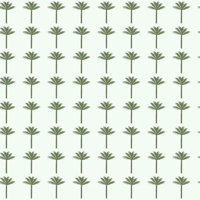 York Wallcoverings Palm Bay wallpaper, color Green, SKU PSW1150RL