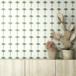 York Wallcoverings Palm Bay wallpaper, color Green, SKU PSW1150RL