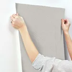 York Wallcoverings Palm Chevron - Grey & Silver Wallpaper | Buy Online York Wallcoverings Palm Chevron wallpaper, color Grey & Silver, SKU TC2698