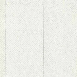 York Wallcoverings Palm Chevron wallpaper, color White & Silver, SKU TC2692