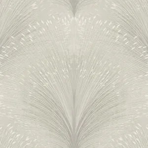 York Wallcoverings Papyrus Plume wallpaper, color Grey, SKU OI0684