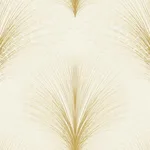 York Wallcoverings Papyrus Plume wallpaper, color Ivory, SKU OI0683