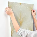 York Wallcoverings Papyrus Plume - Sage Wallpaper | Buy Online York Wallcoverings Papyrus Plume wallpaper, color Sage, SKU OI0682