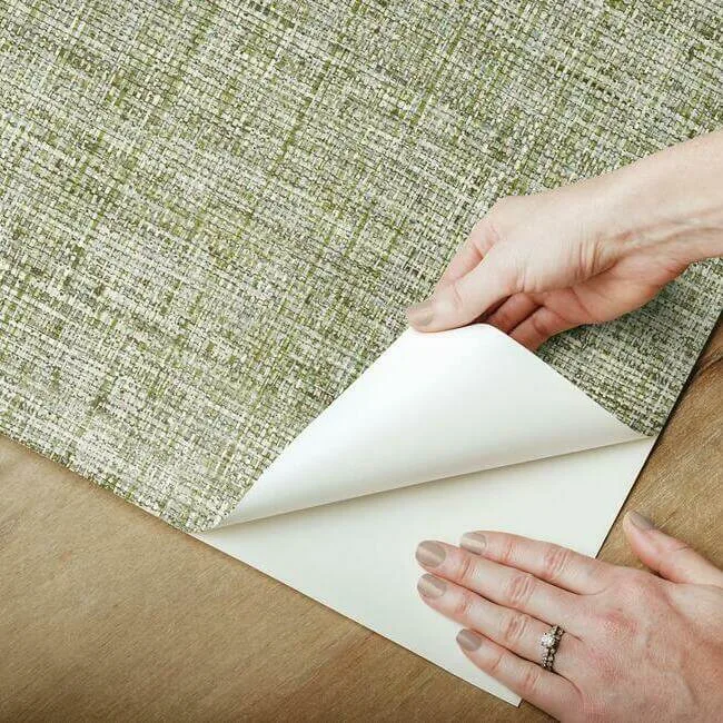 York Wallcoverings Papyrus Weave - Green Wallpaper | Buy Online York Wallcoverings Papyrus Weave wallpaper, color Green, SKU PSW1038RL