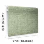 York Wallcoverings Papyrus Weave - Green Wallpaper | Buy Online York Wallcoverings Papyrus Weave wallpaper, color Green, SKU PSW1038RL