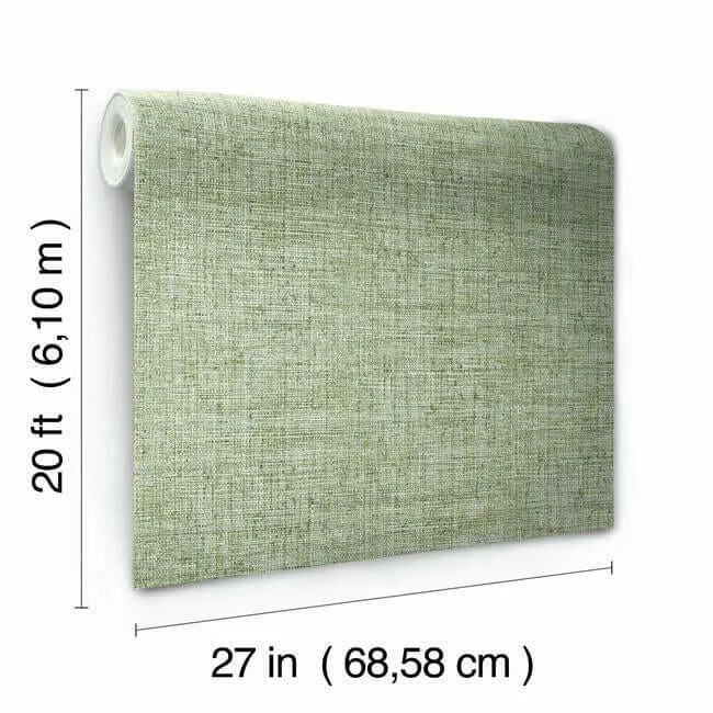 York Wallcoverings Papyrus Weave - Green Wallpaper | Buy Online York Wallcoverings Papyrus Weave wallpaper, color Green, SKU PSW1038RL