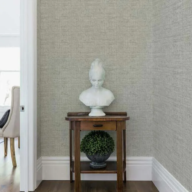 York Wallcoverings Papyrus Weave wallpaper, color White, SKU CY1558