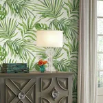 York Wallcoverings Paradise Palm - Green Wallpaper | Buy Online York Wallcoverings Paradise Palm wallpaper, color Green, SKU SO2450