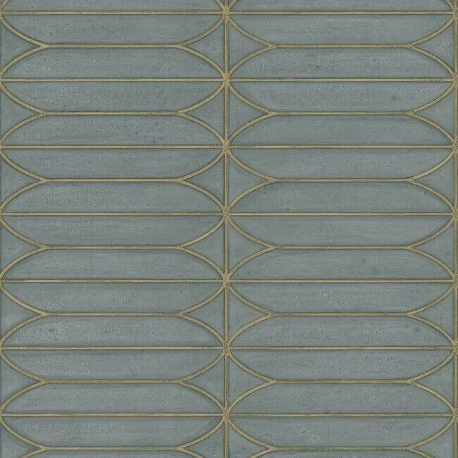 York Wallcoverings Pavilion wallpaper, color Charcoal Metallic, SKU CP1232